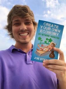 Author of Create Your Own Economy Network Marketing MLM Book Joe Stewart Facebook testimonial